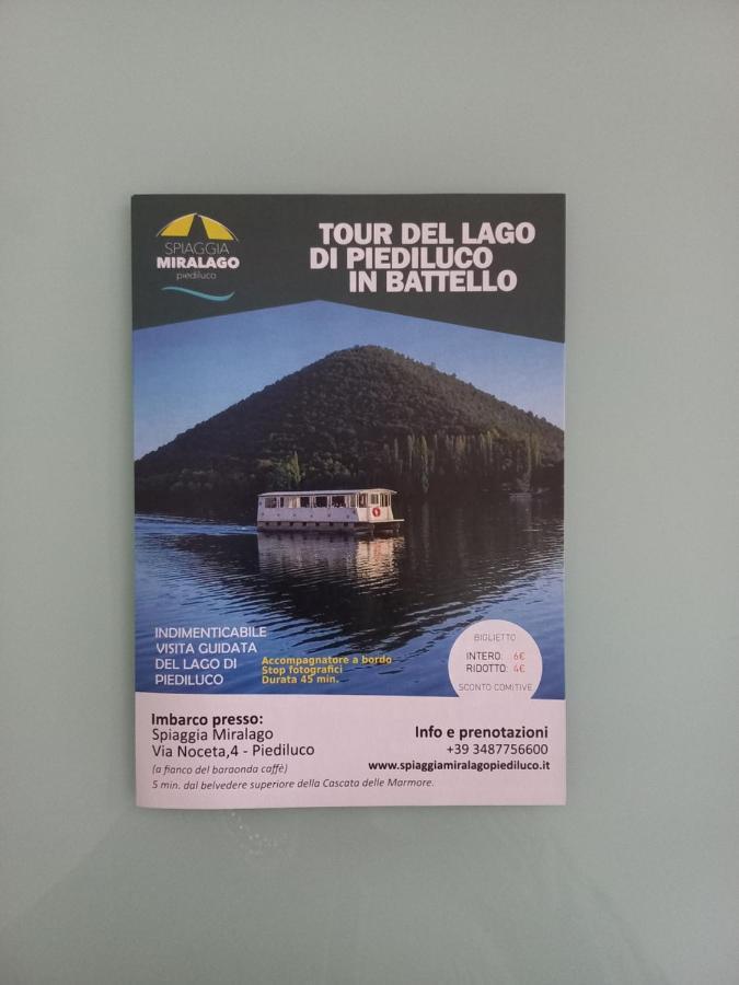 Il Girasole Del Lago Piediluco Exterior foto